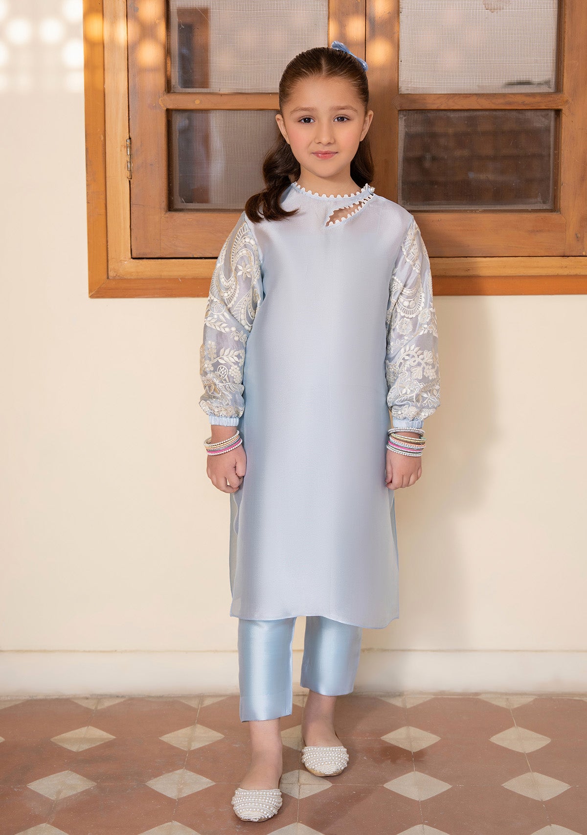 Ava Powder Blue Kids